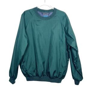 SUNDERLAND OF SCOTLAND Weatherbeater Pullover Jacket Crewneck Green Size Medium